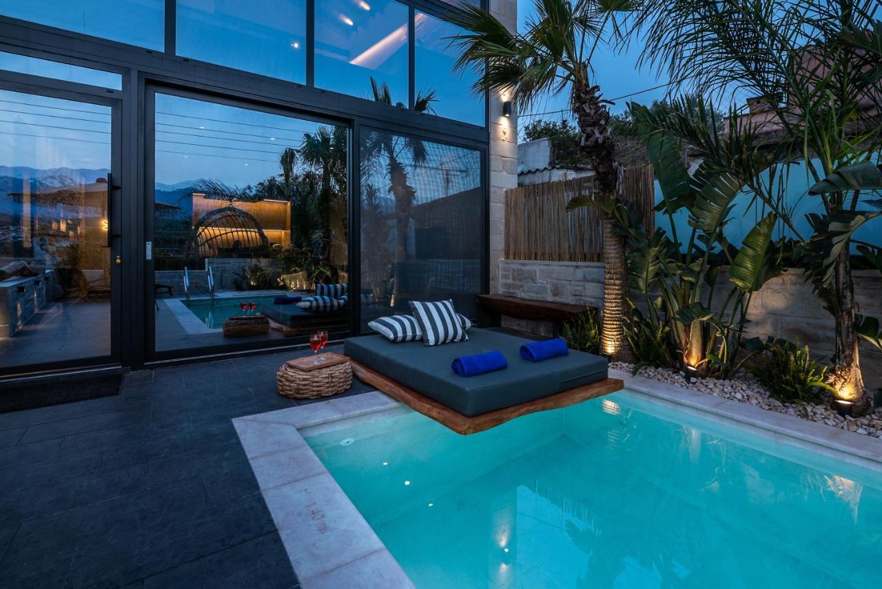 Villa Armenus, Private Pool, Garden, Bbq La Canea Esterno foto
