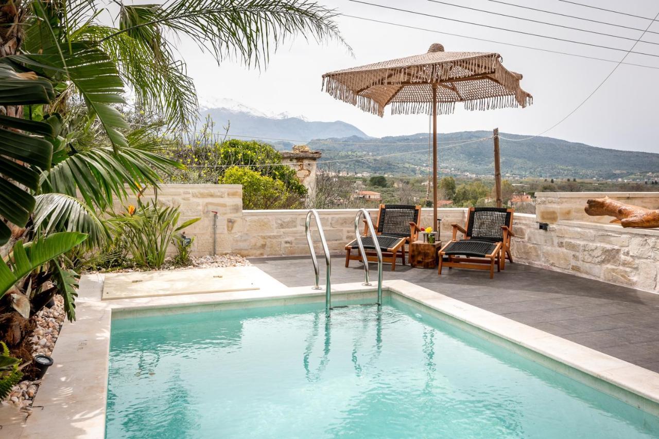 Villa Armenus, Private Pool, Garden, Bbq La Canea Esterno foto