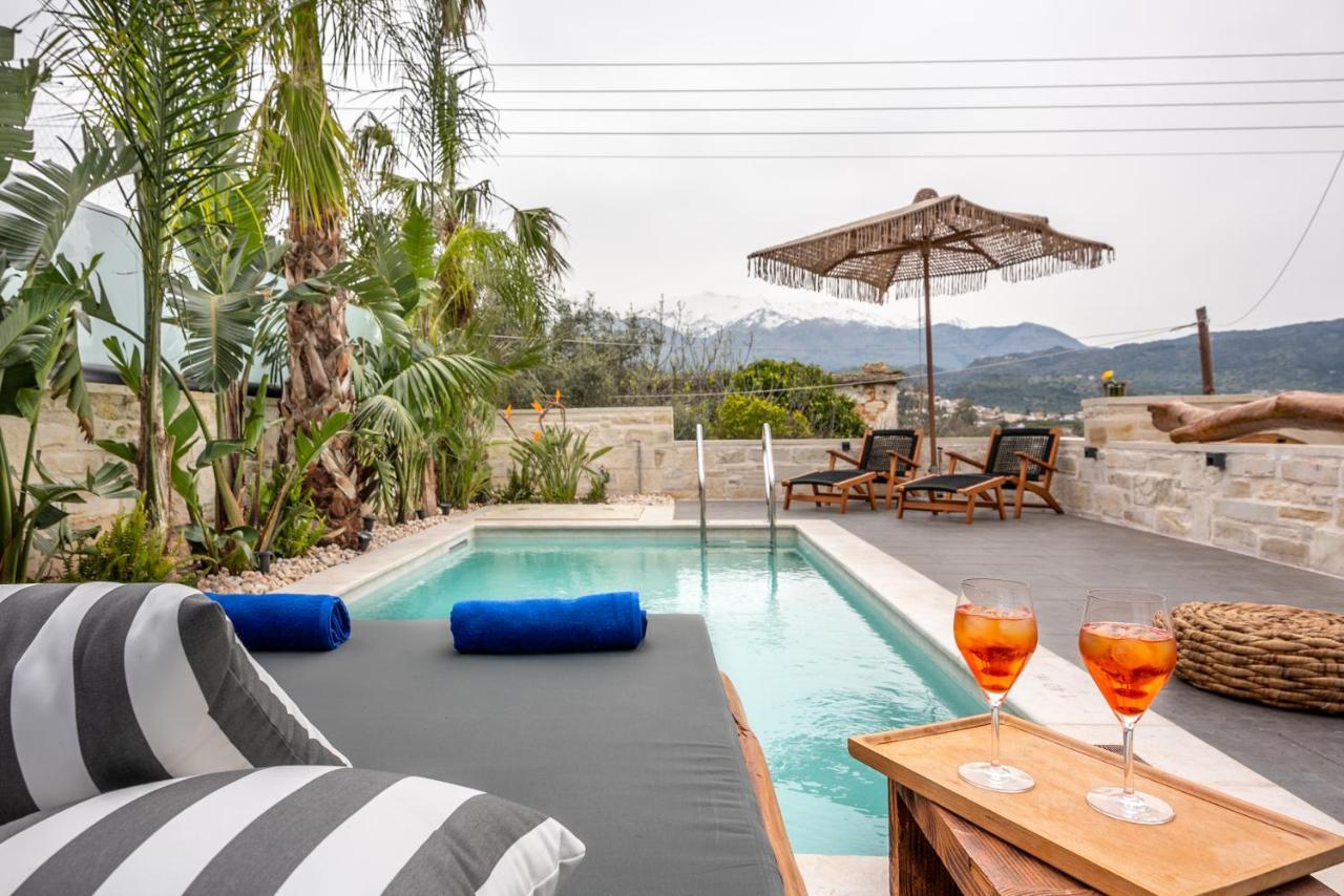 Villa Armenus, Private Pool, Garden, Bbq La Canea Esterno foto